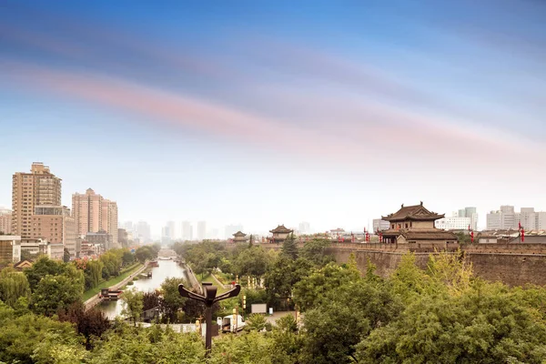 City Wall Most Complete Ancient City Wall China — Stock Photo, Image