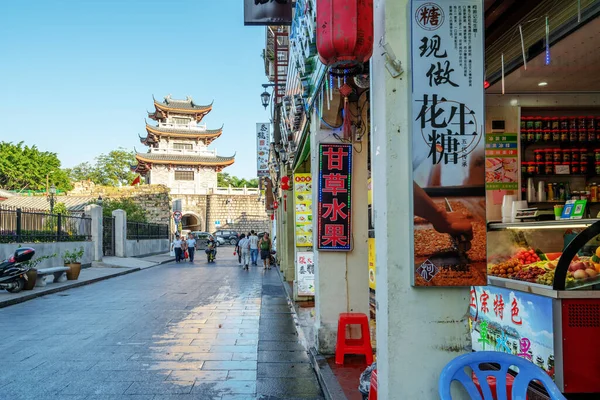 Chaozhou Kina Oktober 2020 Chaozhou Paifang Street Ett Unikt Kulturlandskap — Stockfoto