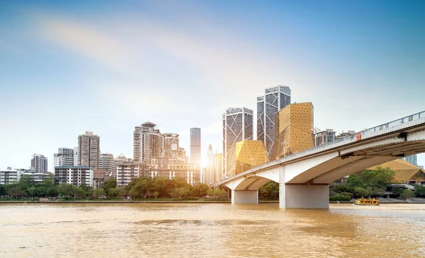 China Guangxi Liuzhou City Skyline — Fotografia de Stock