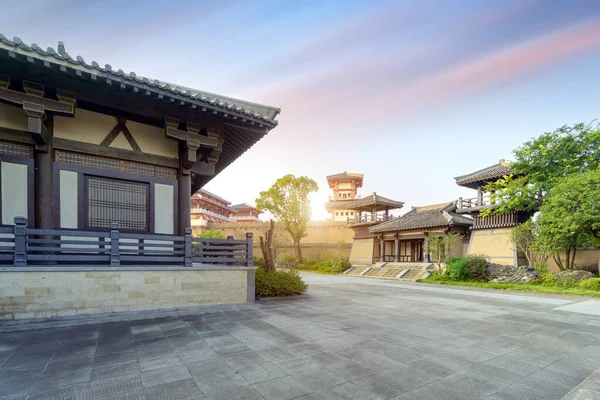 Qin Han Ancient City Park Guizhou China — Stock Photo, Image