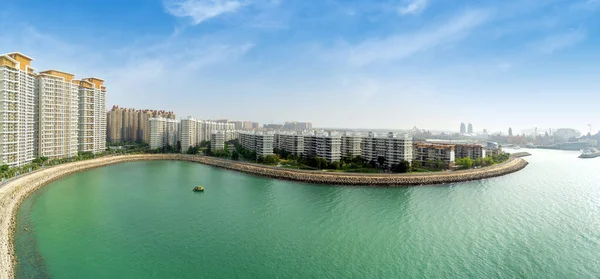 Hainan Ocean Flower Island Sea Flower Island Haihuadao Scenario Costiero — Foto Stock