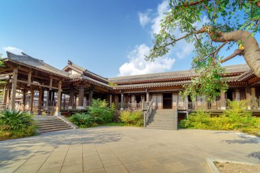 Qin ve Han antik şehir parkı, Guizhou, Çin.