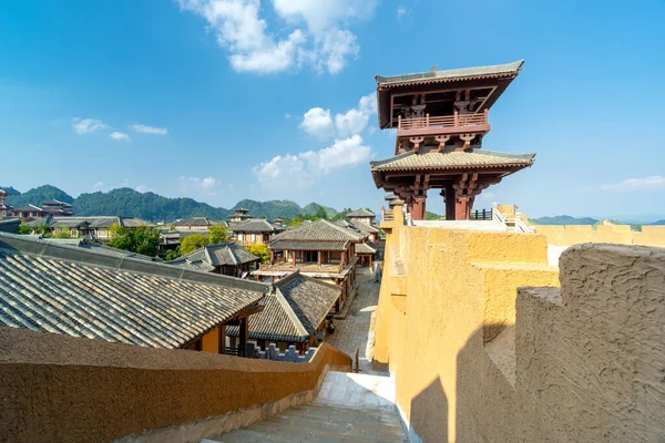 Qin Han Antiguo Parque Ciudad Guizhou China — Foto de Stock