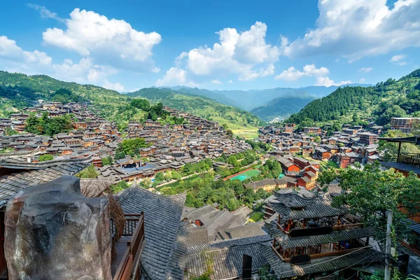 Κίνα Guizhou Xijiang Miao Village — Φωτογραφία Αρχείου