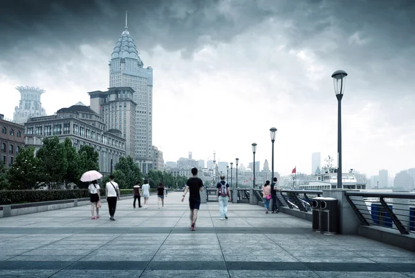 Bund in Shanghai, China — Stockfoto