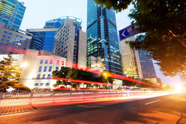 Light trails — Stock Photo, Image