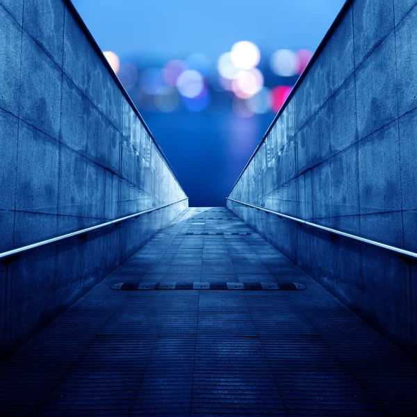 Pedestrian tunnel — Stock Photo, Image