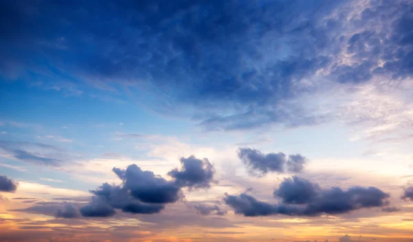 Sunset Sky Background — Stock Photo, Image