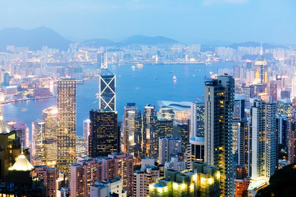 Hongkong Skyline — Stockfoto