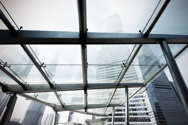 Shanghai lujiazui finanční centrum mrakodrap — Stock fotografie