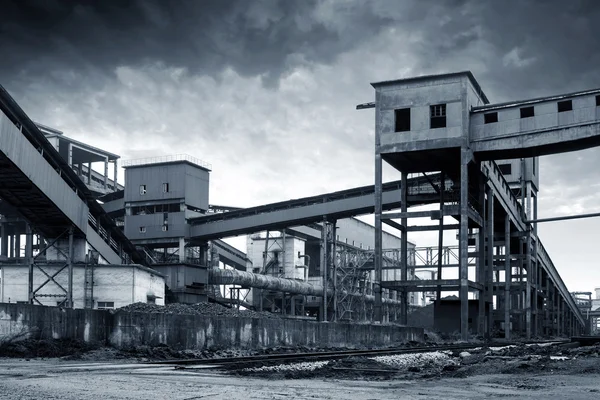 Planta siderúrgica — Foto de Stock