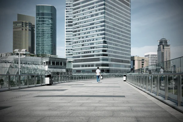 Rascacielos en Shanghái, China — Foto de Stock