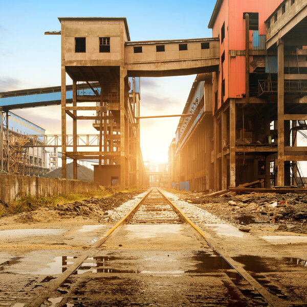 Steelworks rail transport