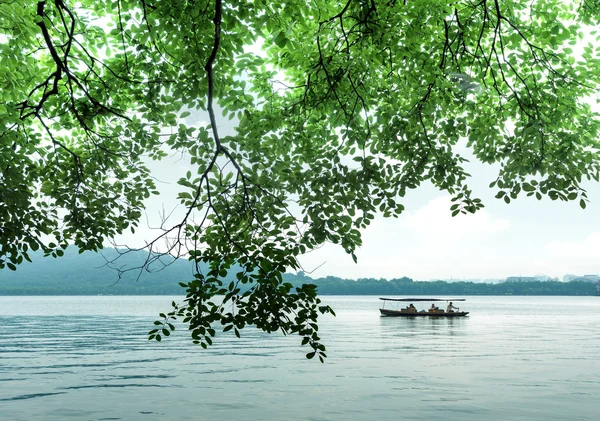 Чайна-Хангчжоу Западное озеро — стоковое фото