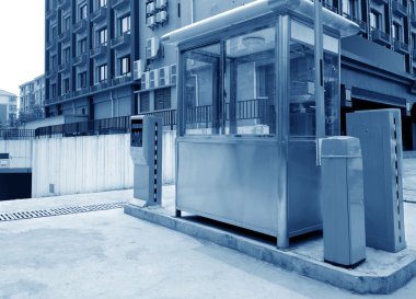 Underground otopark bilançosu kabinleri