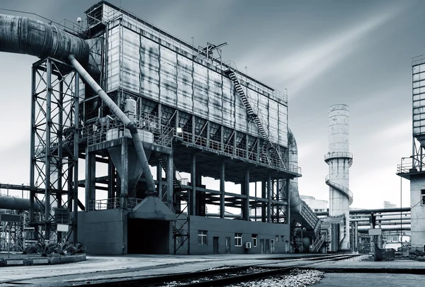 Impianto siderurgico — Foto Stock