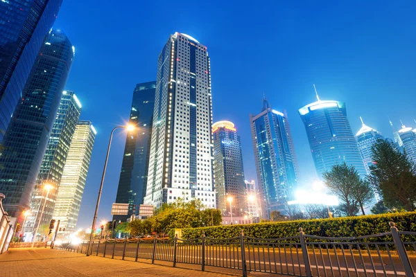 Shanghai skyskrapor — Stockfoto