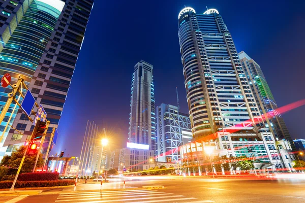 Light trails — Stock Photo, Image