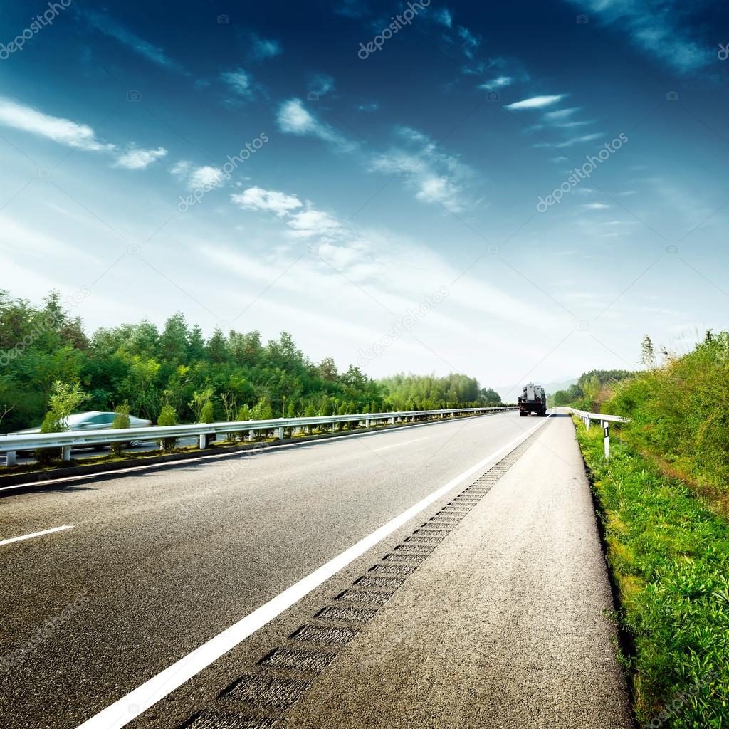 road in mountains