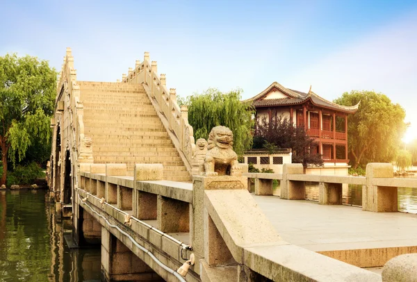 Chinese ancient bridge — Stock Photo, Image