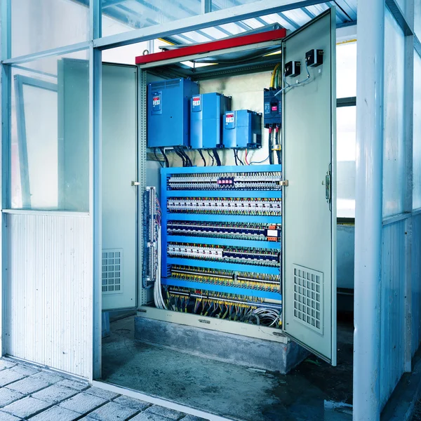 Machinery control room — Stock Photo, Image