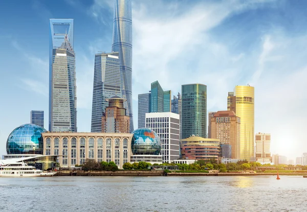 Shanghais skyline — Stockfoto