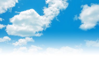 Mavi ve beyaz malzeme