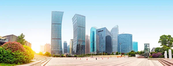 LuJiaZui Finans Merkezi gökdelen shanghai — Stok fotoğraf