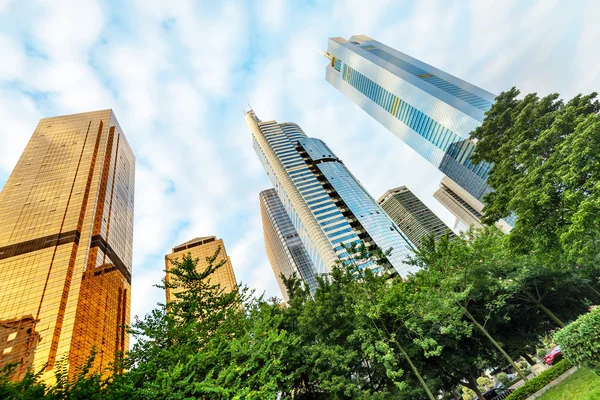 China Guangzhou Wolkenkratzer — Stockfoto