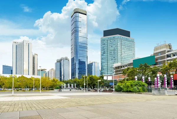 Kina Guangzhou skyskrapa — Stockfoto