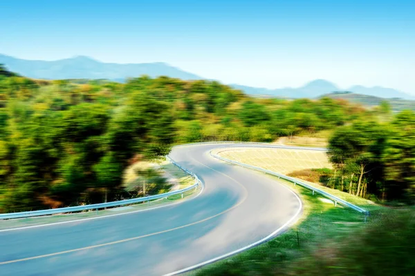 Motion Blur carretera — Foto de Stock