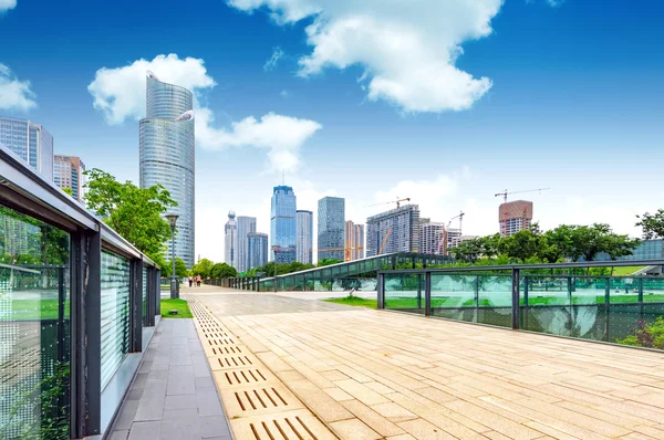 Edifício moderno em hangzhou — Fotografia de Stock