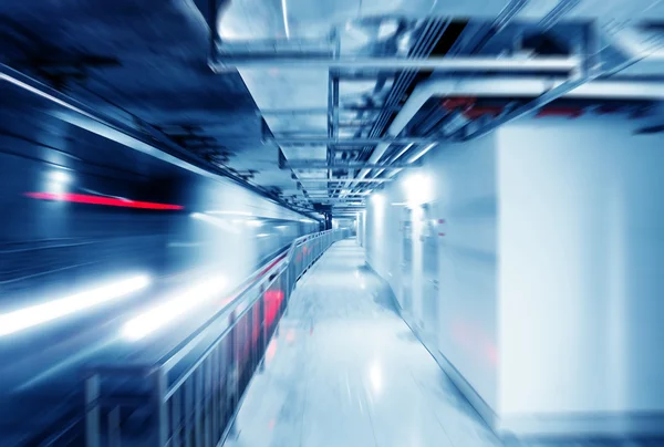 Motion Blur Metro — Fotografia de Stock