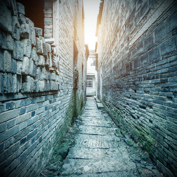 Ancient buildings in rural China