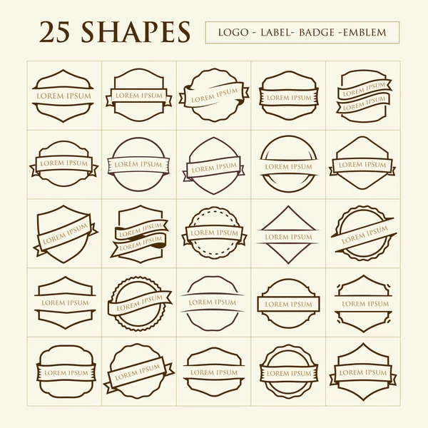 Set de Calidad Premium. Elementos de diseño vectorial . — Archivo Imágenes Vectoriales