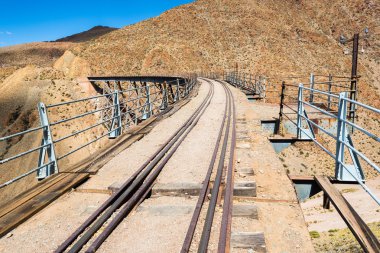 La Polvorilla Viyadüğü kuzeybatı Arjantin