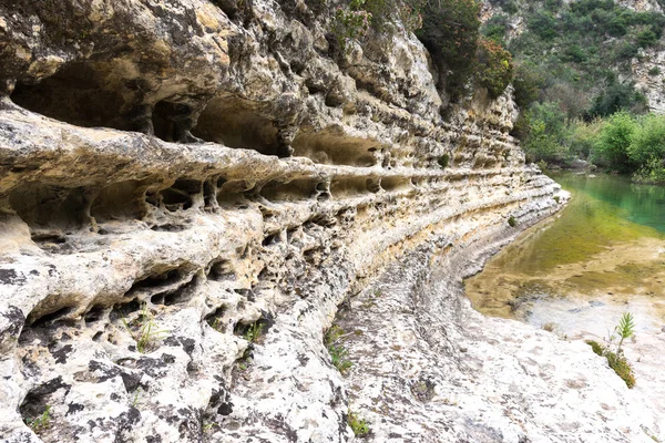 Reserva natural Cavagrande del Cassibile, Sicilia (Italia) ) —  Fotos de Stock