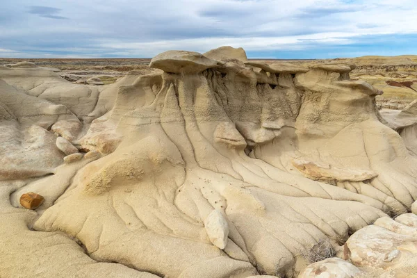 Área Salvaje Bisti Zin Nuevo México Estados Unidos —  Fotos de Stock