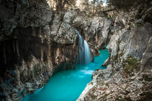 スロベニアの素晴らしいソカ渓谷 — ストック写真