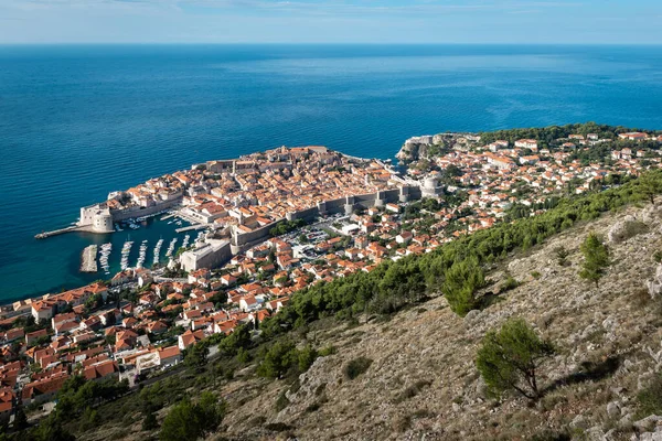 Eski Dubrovnik Kasabası Hırvat — Stok fotoğraf