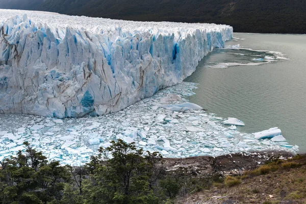 Perito Moreno Gleccser Los Glaciares Nemzeti Parkban Argentínában — Stock Fotó