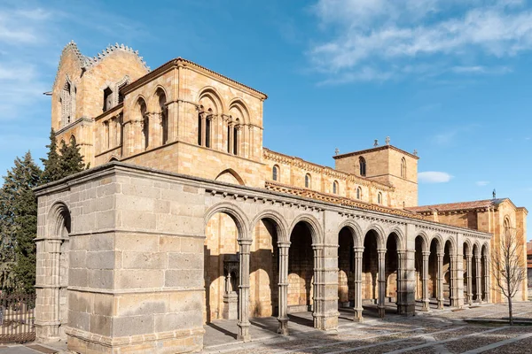 Basilica San Vicente Avila Spagna — Foto Stock