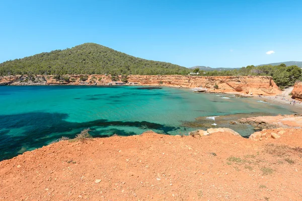 Playa Caleta Isla Ibiza España — Foto de Stock