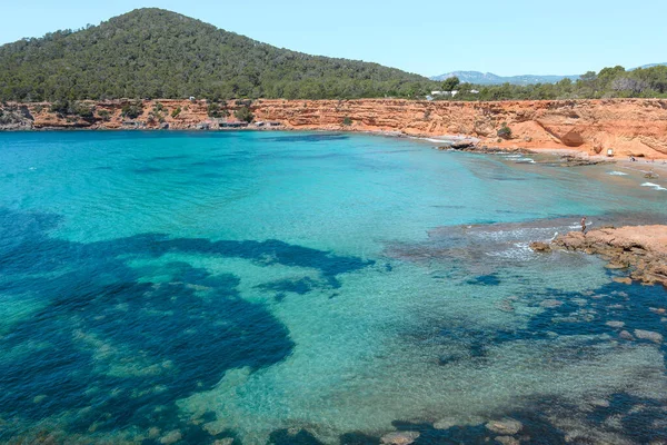 Playa Caleta Isla Ibiza España — Foto de Stock