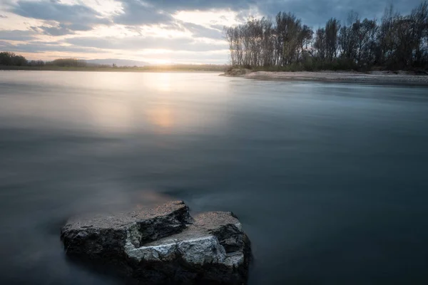 Sotos Alfaro Natural Reserve Sunset Rioja Spain — Stock Photo, Image