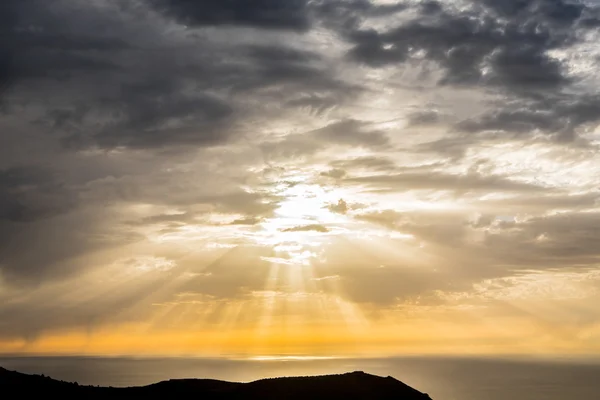 Sunset at La Palma, Canary Islands — Stock Photo, Image