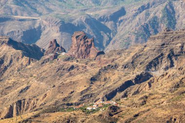 Gran canaria, İspanya İç kayalık manzara