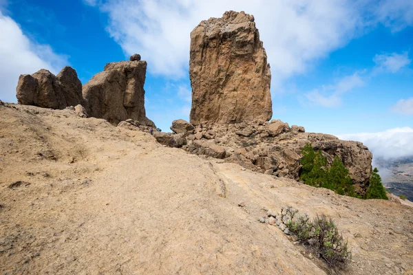 Roque Nublo Kanárské ostrovy (Španělsko) — Stock fotografie