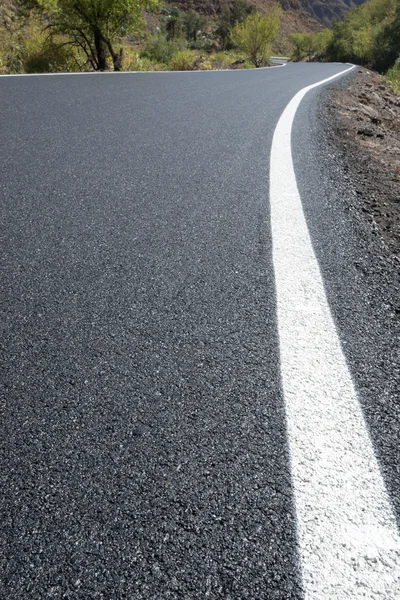 Newly paved road — Stock Photo, Image