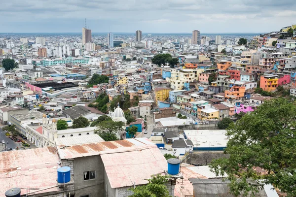 Panoramic view of Guayaquil (Ecuador) — Stock Photo, Image